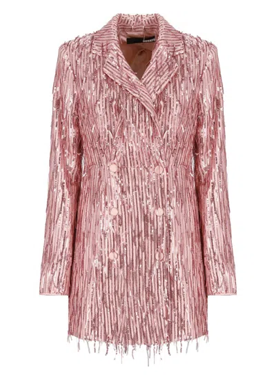 Rotate Birger Christensen Rotate Pink Dress For Woman