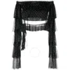 Rotate Birger Christensen Rotate Top Nero In Black