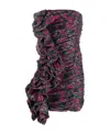 Rotate Birger Christensen Rotate Sequined Strapless Mini Dress In Multicolor