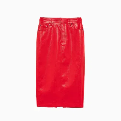 Rotate Birger Christensen Rotate Skirt In Red