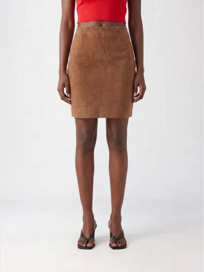 Rotate Birger Christensen Rotate Skirt Woman Color Brown