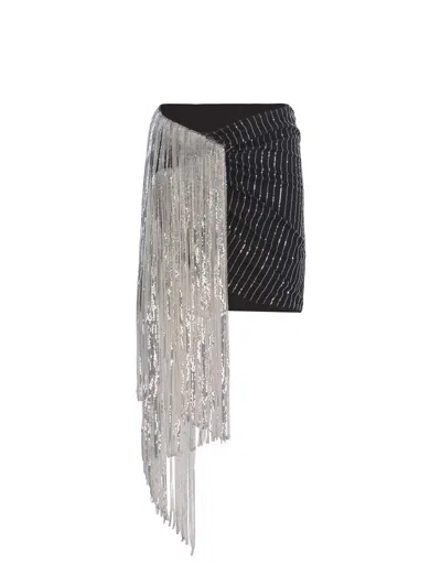 Rotate Birger Christensen Skirt Rotate Made Of Cotton Twill In Multi