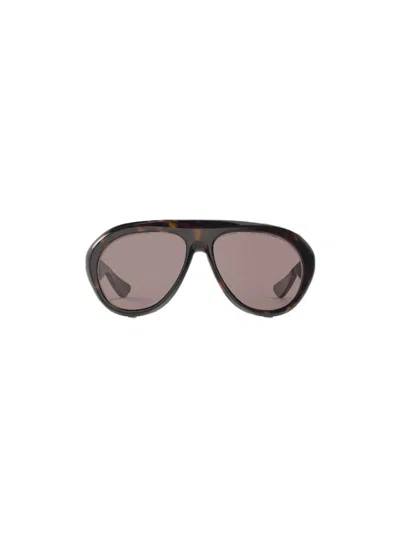 Rotate Birger Christensen Rotate Statement Sunglasses With Animal Print Temples In Pink