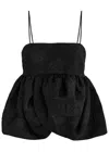 Rotate Birger Christensen Jacquard Patterned In Black