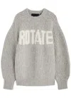 Rotate Birger Christensen Sweater Rotate Made Of Wool In Grey