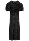 ROTATE BIRGER CHRISTENSEN ROTATE BIRGER CHRISTENSEN OPEN-BACK SEQUIN MIDI DRESS