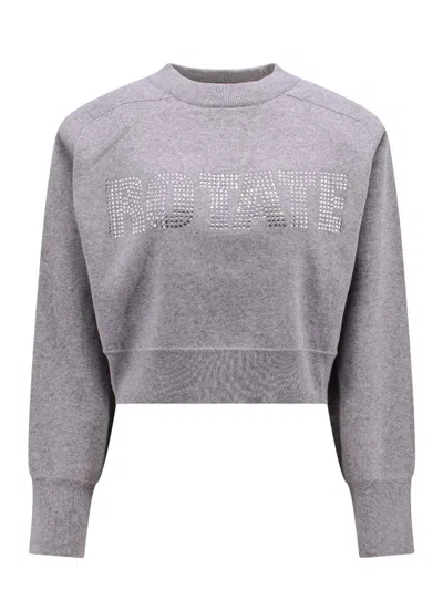 Rotate Birger Christensen Rotate Sweater In Grey