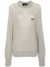 ROTATE BIRGER CHRISTENSEN ROTATE SWEATERS GREY