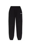 Rotate Birger Christensen Rotate Birgerchristensen Jogging Pants In Nero