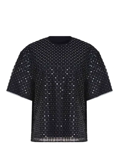 Rotate Birger Christensen Top Woman Rotate In Black