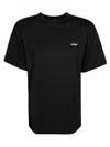 Rotate Birger Christensen T-shirt In Cotone Oversized In Black