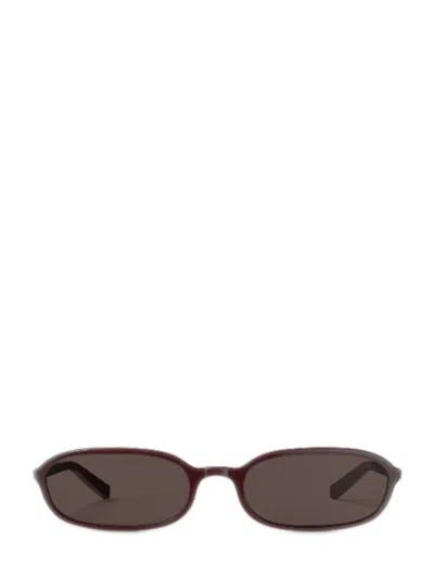 Rotate Birger Christensen Rotate Thin Temple Sunglasses For Women In Rosso