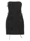 Rotate Birger Christensen Rotate Birgerchristensen Tube Rose Dress In Black