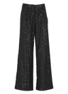 Rotate Birger Christensen Rotate Viscose Pants In Black