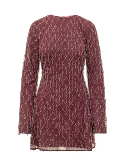 Rotate Birger Christensen Rotate Winetasting Sequin Mini Dress