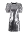Rotate Birger Christensen Rotate Birgerchristensen Abito Slim Fit In Gray