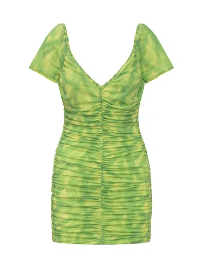 ROTATE BIRGER CHRISTENSEN ROTATE BIRGER CHRISTENSEN RUFFLED DRESS