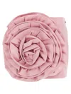 Rotate Birger Christensen Floral-appliqué Satin Mini Skirt