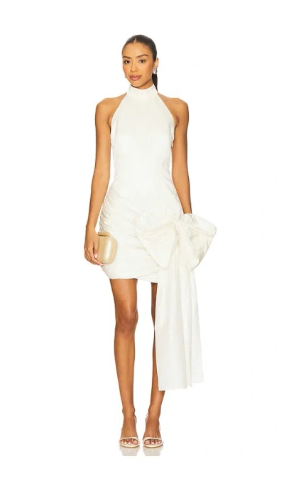 ROTATE BIRGER CHRISTENSEN SATIN BOW DRESS