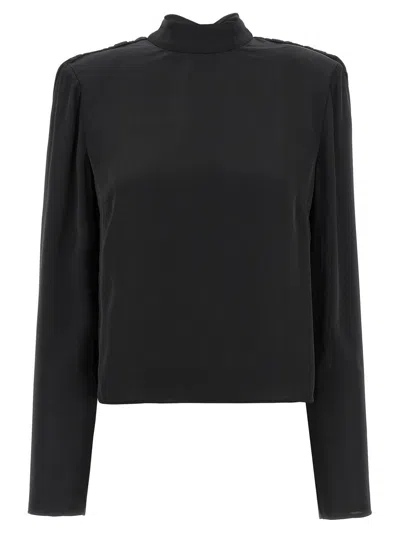 ROTATE BIRGER CHRISTENSEN ROTATE BIRGER CHRISTENSEN 'SATIN DRAPY BACK' TOP