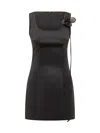 Rotate Birger Christensen Rotate Floral Accent Sheath Dress