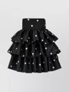 Rotate Birger Christensen Rotate Satin Ruffled Mini Dress