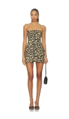 Rotate Birger Christensen Rotate Birgerchristensen Leopard Dress In Animal Print