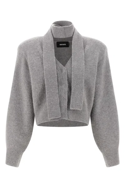 ROTATE BIRGER CHRISTENSEN SCARF CARDIGAN