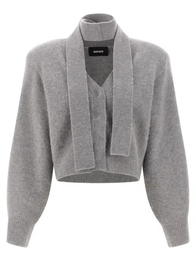 ROTATE BIRGER CHRISTENSEN SCARF CARDIGAN