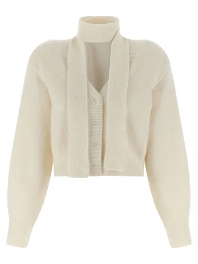 ROTATE BIRGER CHRISTENSEN SCARF CARDIGAN