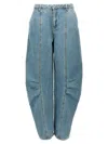 Rotate Birger Christensen 'sculptured' Jeans In Blue