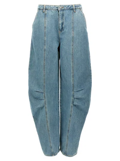 Rotate Birger Christensen 'sculptured' Jeans In Blue