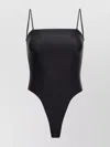 Rotate Birger Christensen Seamless Logo Bodysuit Spaghetti Straps
