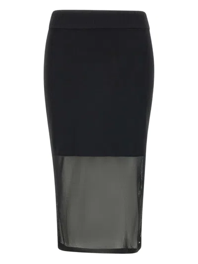 Rotate Birger Christensen Semi-sheer Skirt