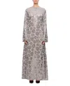 Rotate Birger Christensen Sequin Chiffon Maxi Dress