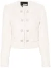 Rotate Birger Christensen Sequin-embellished Jacket In Pink