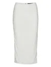 Rotate Birger Christensen Sequin-embellished Midi Pencil Skirt In White