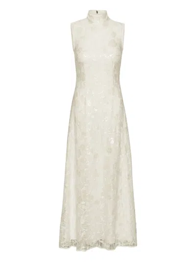 Rotate Birger Christensen Sequin-lace Maxi Dress
