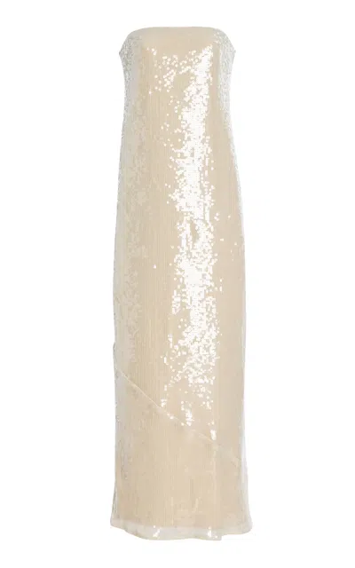 Rotate Birger Christensen Sequin Maxi Dress