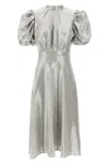 Rotate Birger Christensen All-over Sequin Midi Dress With Ribbon Fastenings