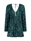 ROTATE BIRGER CHRISTENSEN SEQUIN MINI DRESS