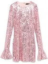Rotate Birger Christensen Minikleid Mit Pailletten In Rosa