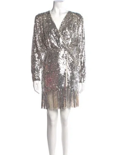 Pre-owned Rotate Birger Christensen Sequin Mini Dress W/ Tags