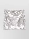 Rotate Birger Christensen Rotate Birgerchristensen Sequin Mini Skirt Silver