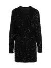 Rotate Birger Christensen Sequin Minidress Dresses Black