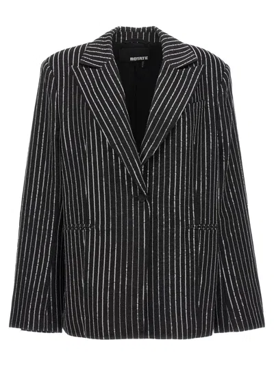 ROTATE BIRGER CHRISTENSEN ROTATE BIRGER CHRISTENSEN SEQUIN PINSTRIPE BLAZER