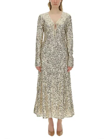 ROTATE BIRGER CHRISTENSEN ROTATE BIRGER CHRISTENSEN SEQUINED DRESS