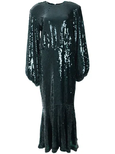 ROTATE BIRGER CHRISTENSEN SEQUINED MAXI DRESS