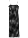 Rotate Birger Christensen Sequined Midi Dress In Black
