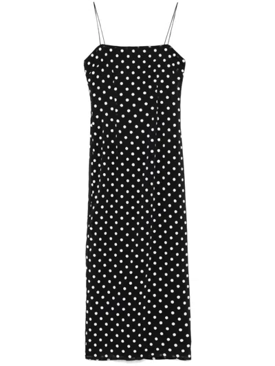 Rotate Birger Christensen Sequined Midi Dress In Multicolor